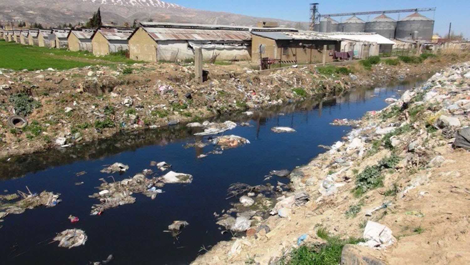 جريمة بيئية خطيرة على ضفاف نهر الليطاني